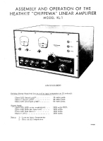 Heathkit KL-1-Chippewa-linear-amplifier - Manual-sch 